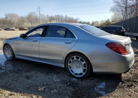 2015 Mercedes-Benz S 550 4Matic z USA, uszkodzony, nr VIN WDDUG8FBXFA118828